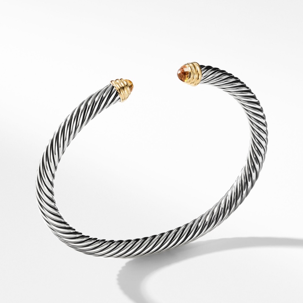 David Yurman Citrine Cuff Bracelet